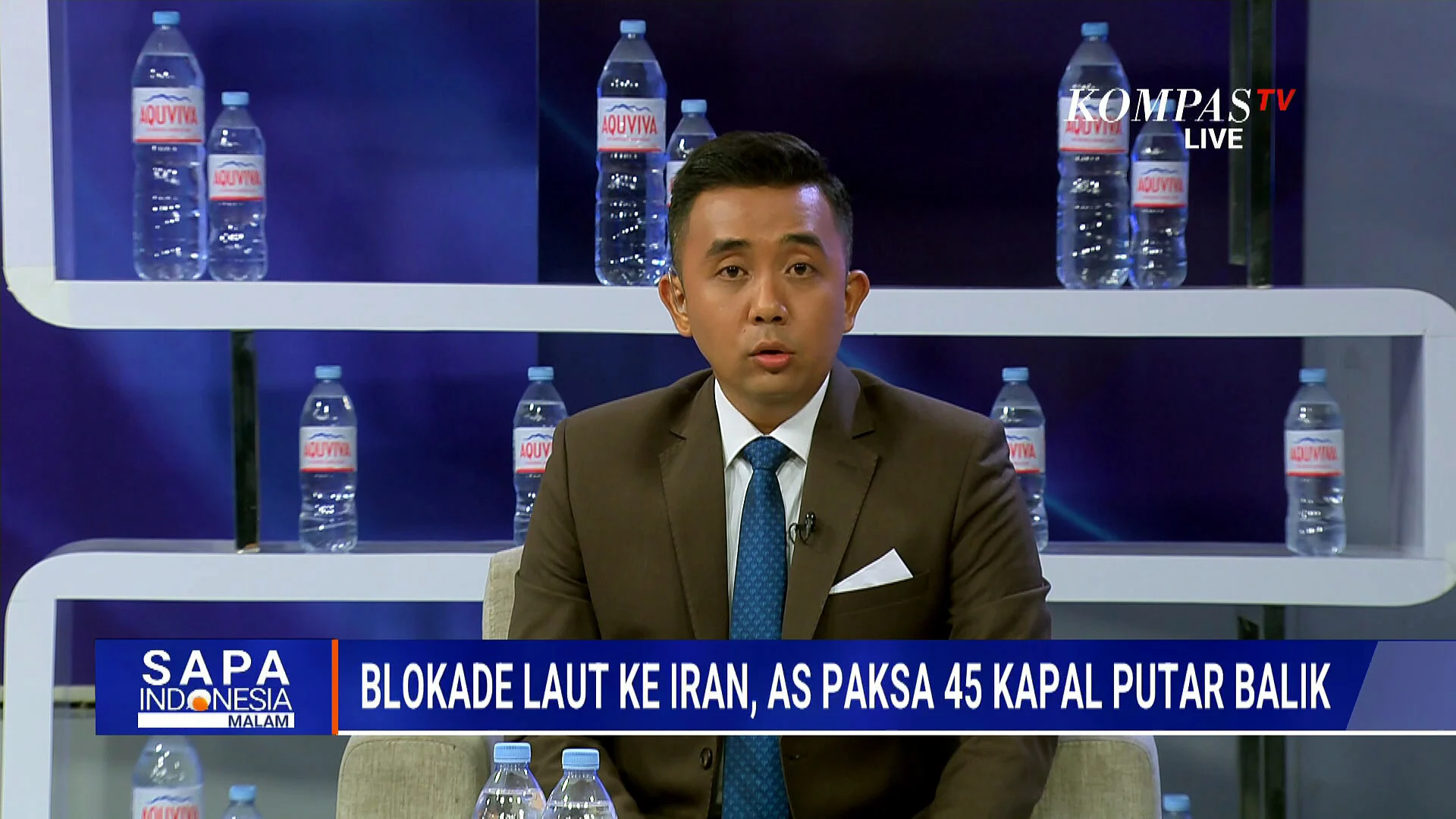 Blokade Laut Iran: AS Kepung Pelabuhan, 45 Kapal Dipaksa Putar Balik