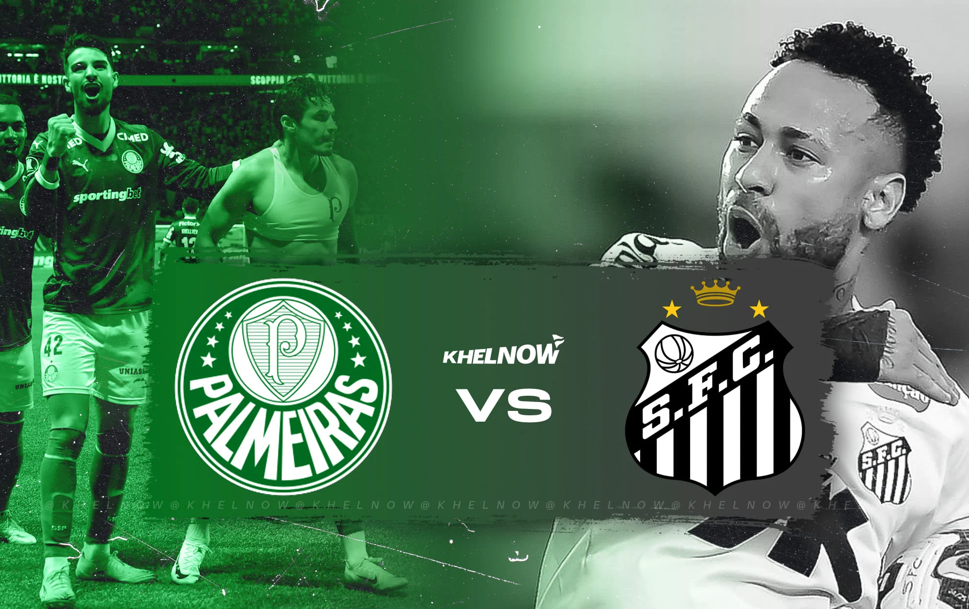 Derby Sengit Palmeiras vs Santos Berakhir Imbang 1-1, Neymar Tinggalkan Lapangan Karena Rumput Sintetis