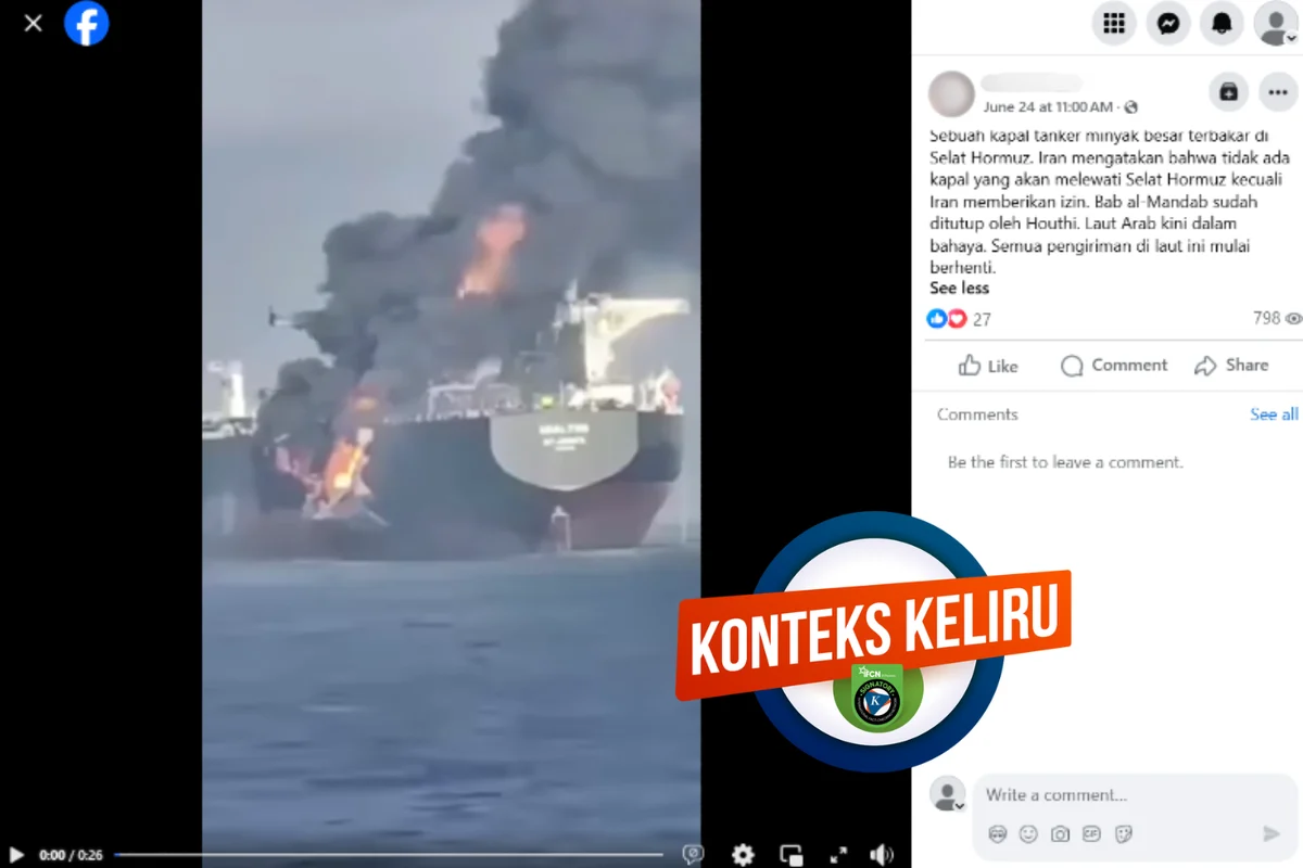 Ledakan Kapal Korea Selatan Guncang Selat Hormuz, Amerika Tuduh Iran